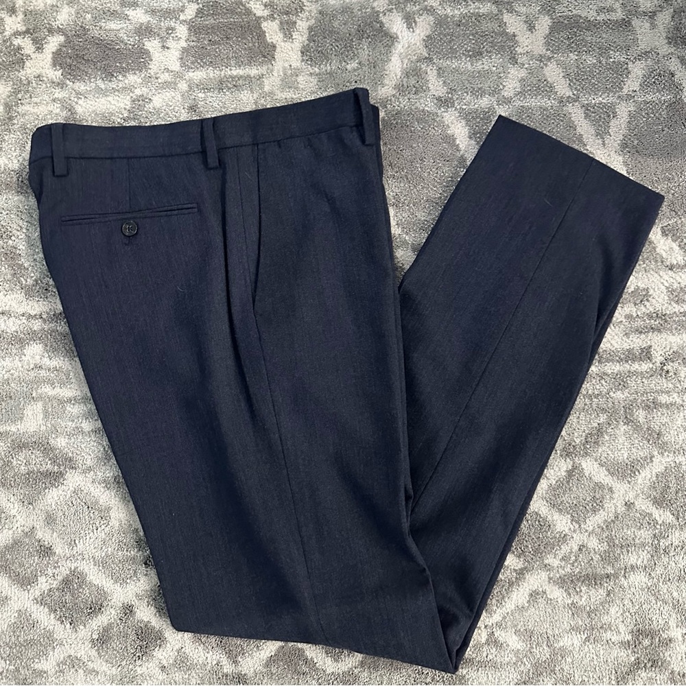 Banana Republic wool navy dress pants